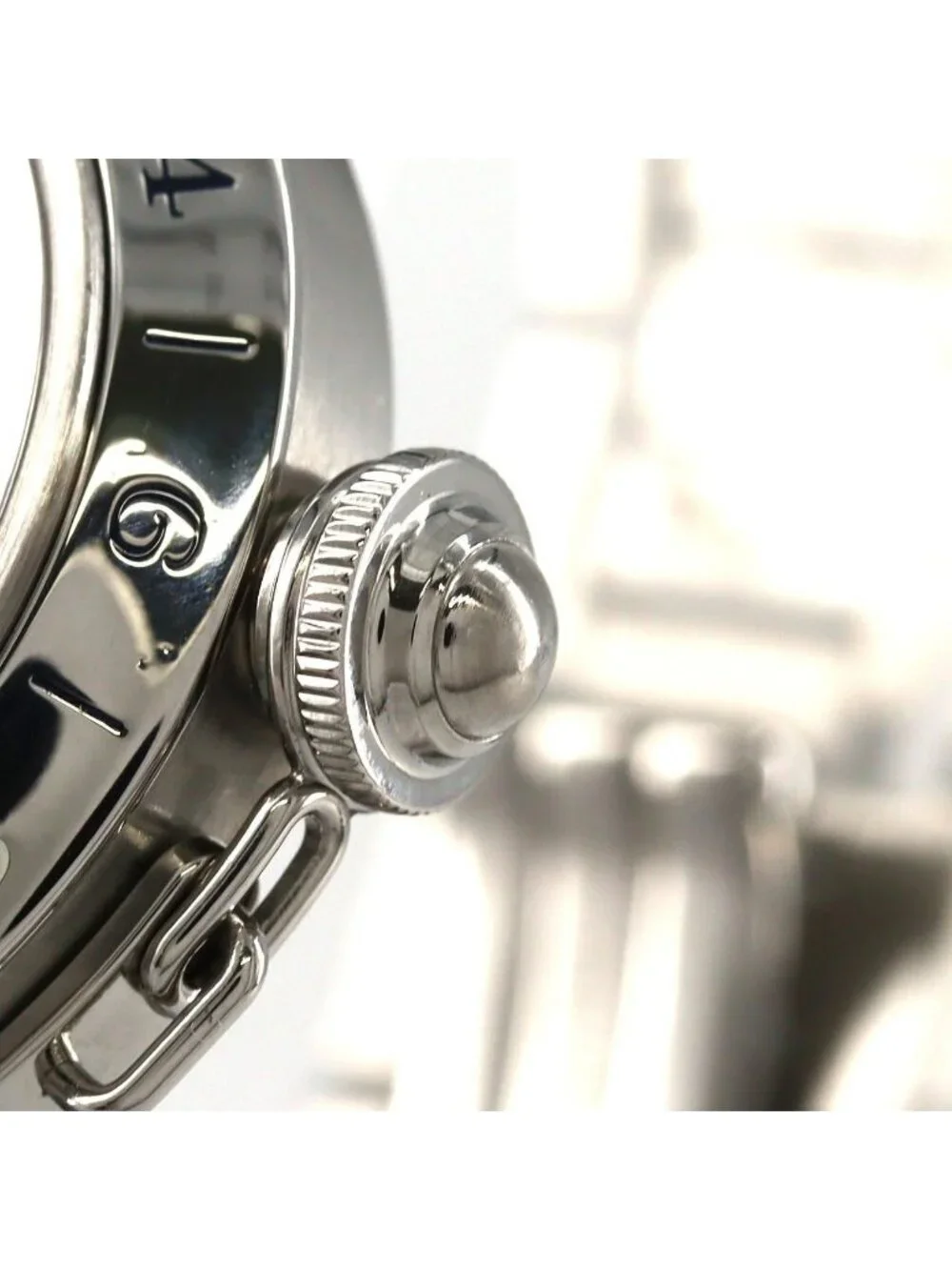 Cartier Pasha C GMT SS Automatic Winding Watch